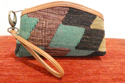 Handmade Turkish Kilim Clutch Bag "Naz"- Rugs Direct 