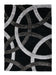Orbit Modern Geometric Shag Pile California Rug - Rugs Direct