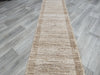 Border Design Hallway Runner Beige Colour Size: 80cm x Cut to Order?!- Rugs Direct nz