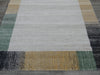 Gabbeh Style Infinity Green & Cream Colour Rug Size: 160 x 230cm- Rugs Direct Nz