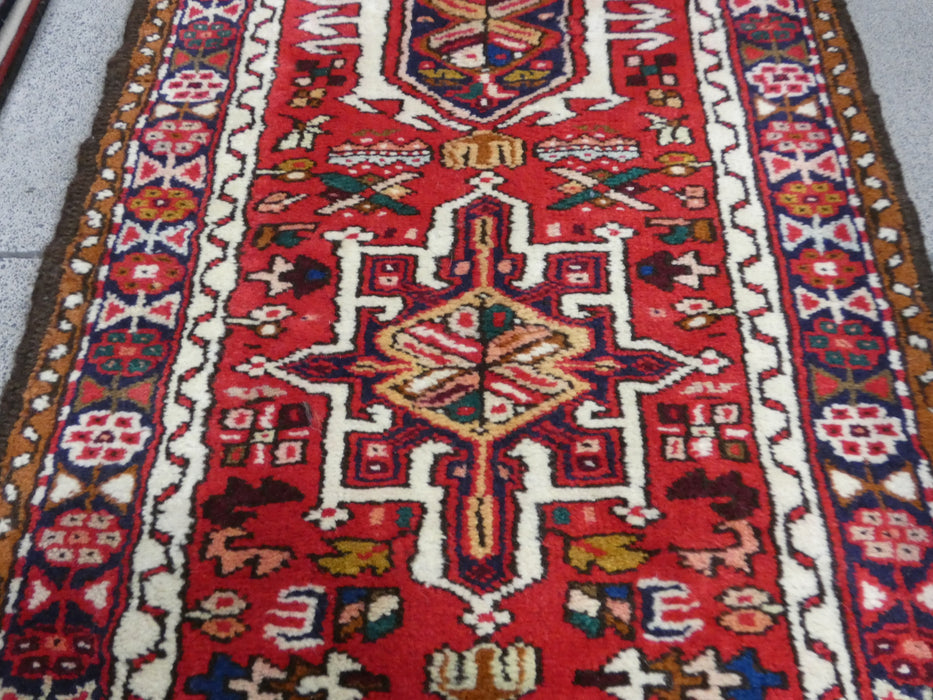 Persian Hand Knotted Gharacheh Hallway Runner Size: 521 x 61cm - Rugs Direct