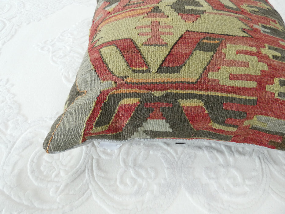 Turkish Hand Made Kilim Large Size Cushion (50 x 50cm)- Rugs Direct