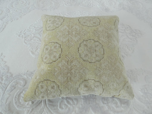 Turkish Hand Made Vintage Rug Cushion - Rugs Direct