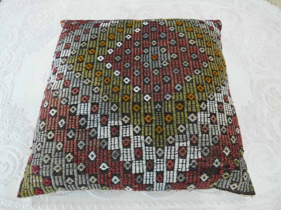Turkish Hand Made Kilim Extra Large Size Cushion - Rugs Direct