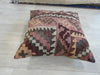 Turkish Hand Made Vintage Kilim Cushion Size: 50 x 50cm- Rugs Direct