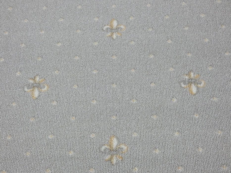 "French Lily" Non Slip Rubber Back Runner 80cm Wide x Cut To Order- Rugs Direct