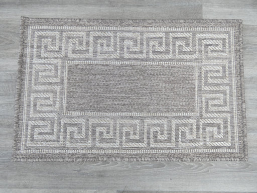 "Nobel" Sisal Look Flatweave Rubber Back Indoor/Outdoor Rug- Rugs Direct 