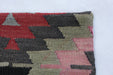 Turkish Hand Made Vintage Kilim Lumbar Pillow Cover (Size: 40 x 60cm)-Rugs Direct