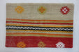 Turkish Hand Made Vintage Kilim Lumbar Pillow Cover (Size: 40 x 60cm)-Rugs Direct