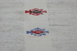 Turkish Hand Made Vintage Kilim Lumbar Pillow Cover (Size: 40 x 60cm)-Rugs Direct