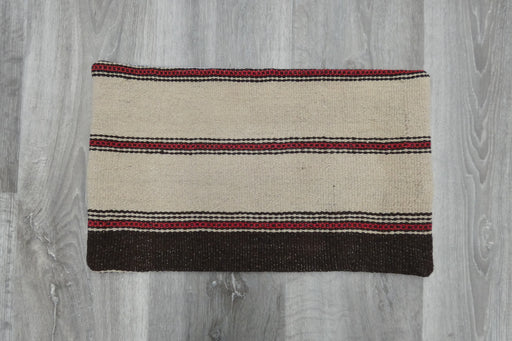Turkish Hand Made Vintage Kilim Lumbar Pillow Cover (Size: 30 x 50cm)- Rugs Direct 