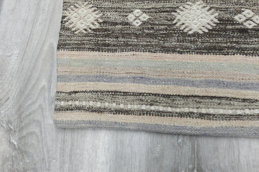 Turkish Hand Made Vintage Kilim Lumbar Pillow Cover (Size: 30 x 50cm)-Rugs Direct