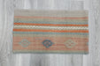 Turkish Hand Made Vintage Kilim Lumbar Pillow Cover (Size: 30 x 50cm)-Rugs Direct