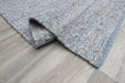 harmonious blend of soft blues, grays, and whites with subtle hints of black- Rugs Direct 