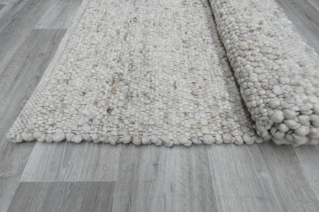 Luxurious Handcrafted Natural Dark Hilly Rug (1002) – Size: 90 x 180cm-Rugs Direct