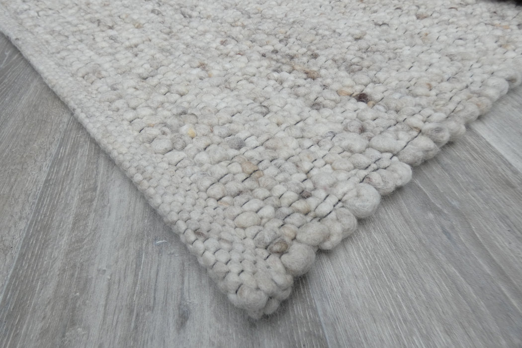 Luxurious Handcrafted Natural Dark Hilly Rug (1002) – Size: 90 x 180cm-Rugs Direct
