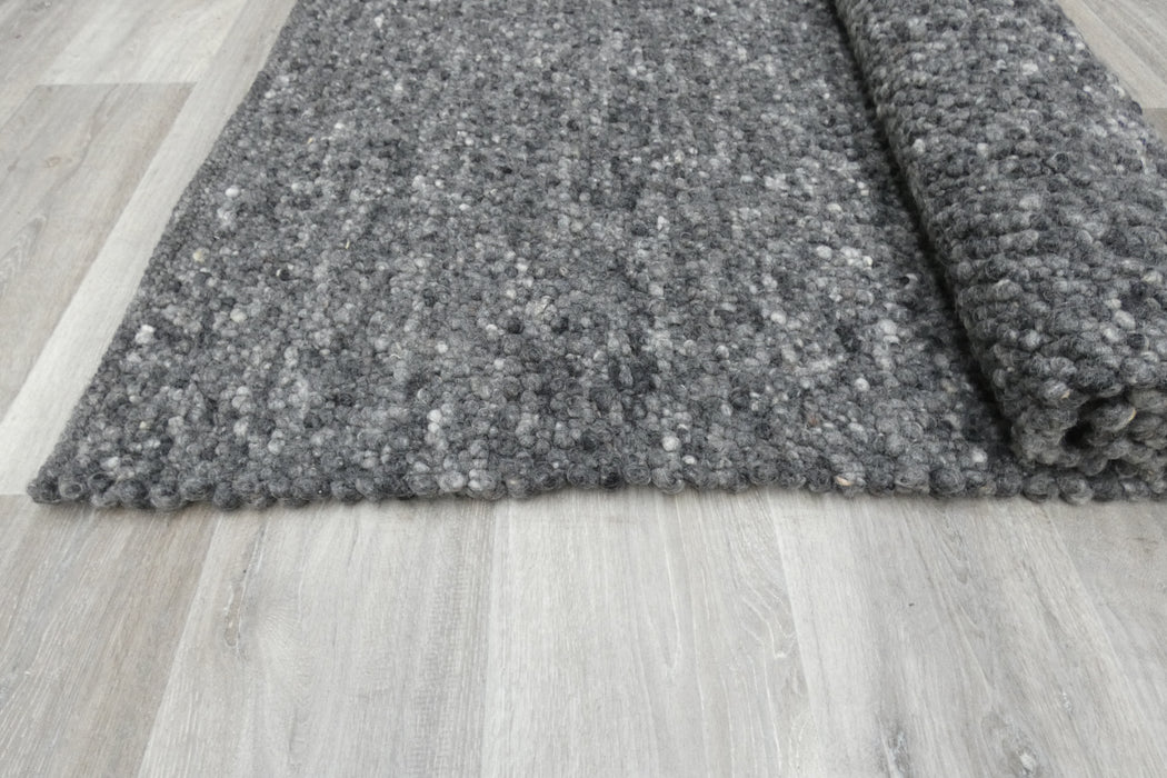 Luxurious Handcrafted Natural Dark Hilly Rug (1539) – Size: 90 x 180cm- Rugs Direct