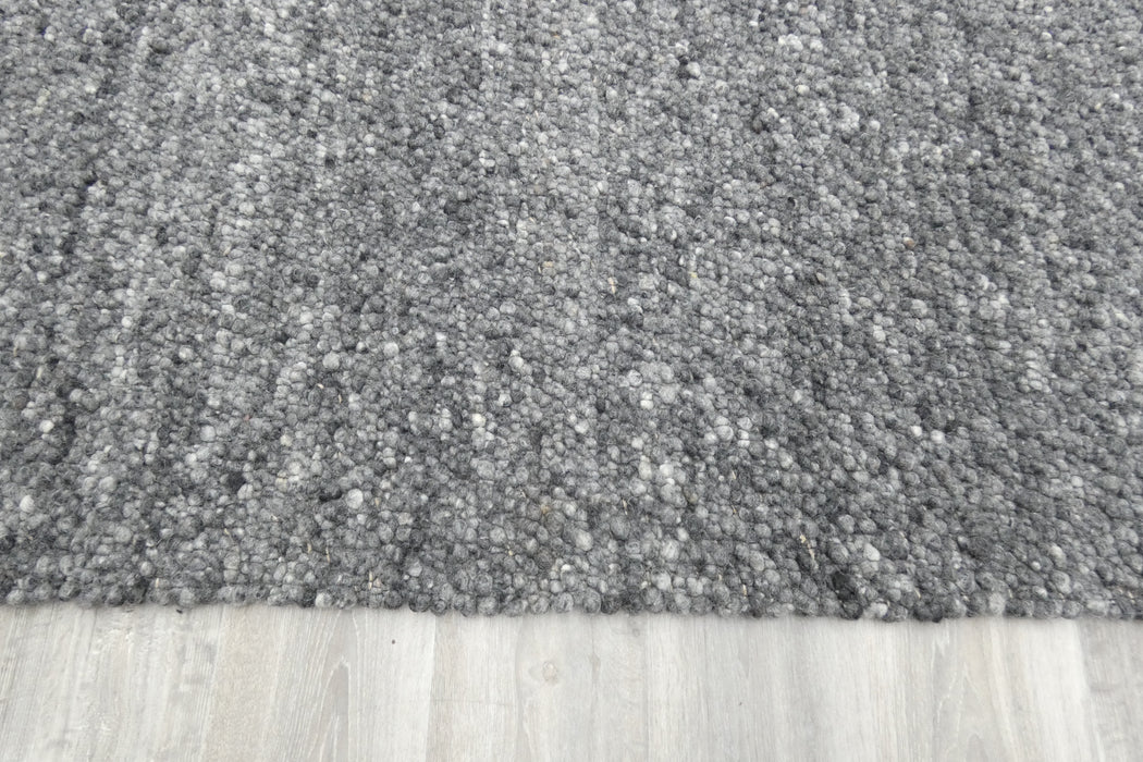 Luxurious Handcrafted Natural Dark Hilly Rug (1539) – Size: 90 x 180cm- Rugs Direct