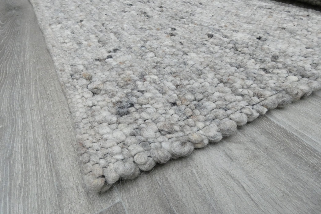 Luxurious Handcrafted Natural Dark Hilly Rug (1568) – Size: 90 x 180cm - Rugs Direct