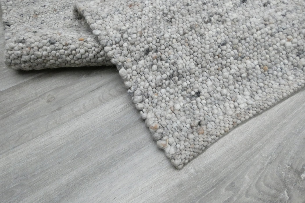 Luxurious Handcrafted Natural Dark Hilly Rug (1568) – Size: 90 x 180cm - Rugs Direct