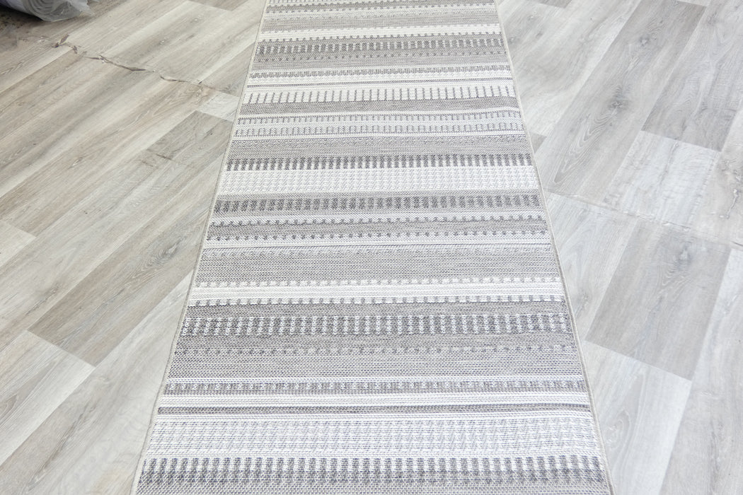 Newport Indoor/Outdoor Flatweave Hallway Runner 80cm x Cut to order- Rugs Direct