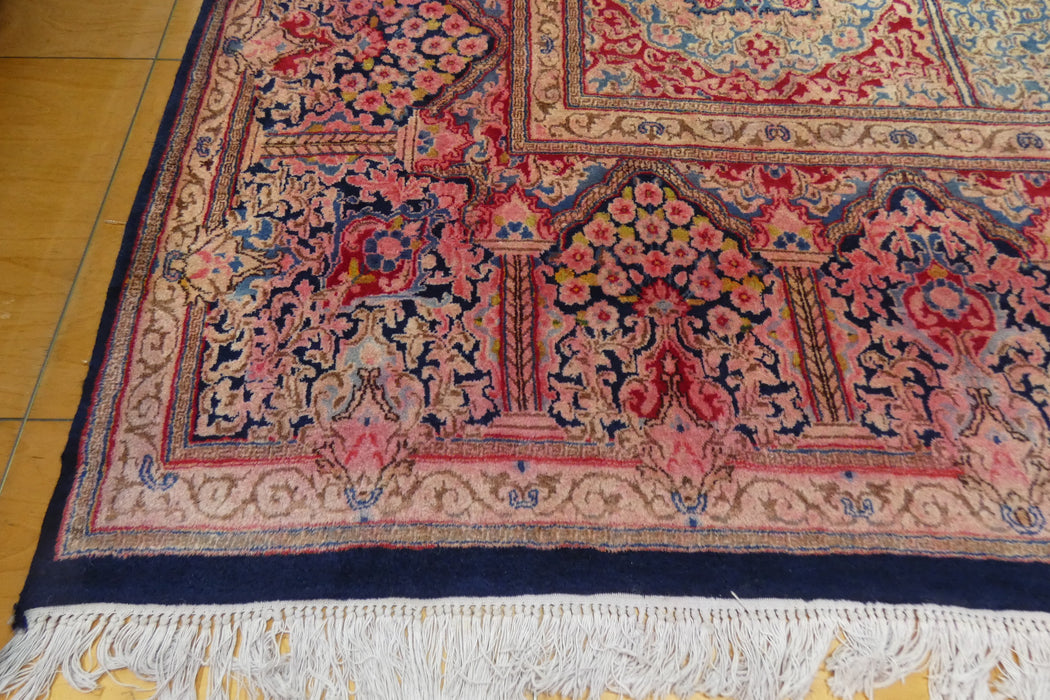 Persian Hand Knotted Kerman Rug Size: 440 x 300cm-Rugs Direct 
