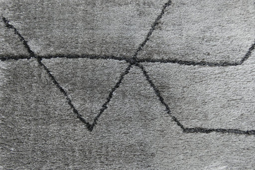 Luxurious Textured Modern Design Masai Rug (14122-2131) Size: 160 x 230cm - Rugs Direct