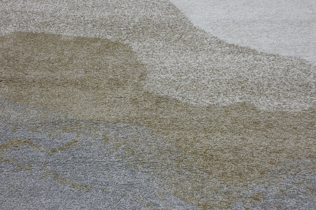 Abstract Design Textured Mehari Shaggy Rug (23162-6747) Size: 160 x 230cm -  Rugs Direct