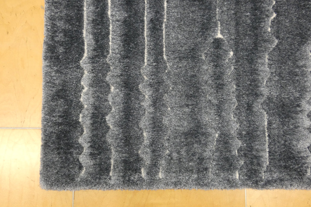 Luxurious Textured Modern Design Masai Rug (14045-5393) Size: 160 x 230cm - Rugs Direct