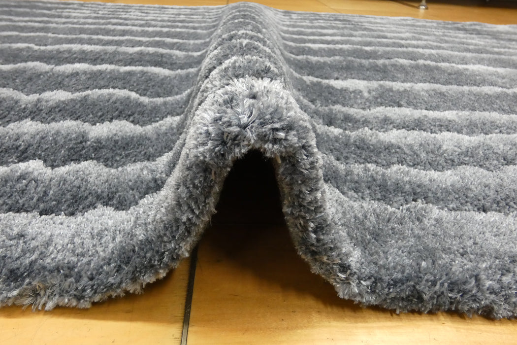 Luxurious Textured Modern Design Masai Rug (14045-5393) Size: 160 x 230cm - Rugs Direct