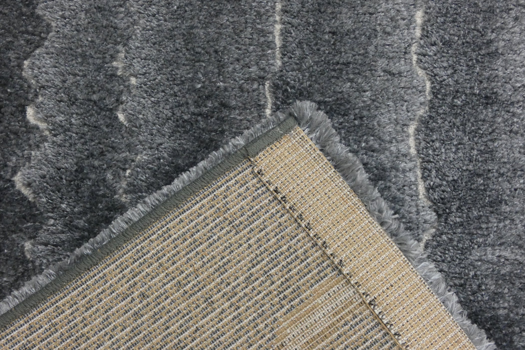 Luxurious Textured Modern Design Masai Rug (14045-5393) Size: 160 x 230cm - Rugs Direct