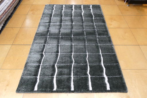 Luxurious Textured Modern Design Masai Rug (14038-4393) Size: 160 x 230cm - Rugs Direct