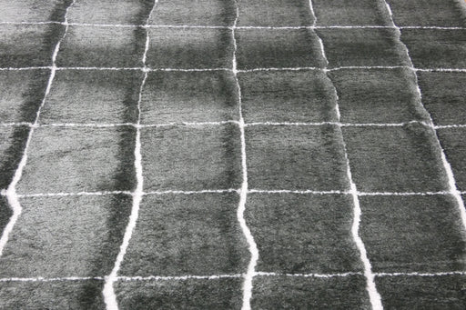 Luxurious Textured Modern Design Masai Rug (14038-4393) Size: 160 x 230cm - Rugs Direct