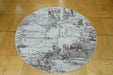 Modern Abstract Design Valentino Round Rug (46024-6111) Size: 160 x 160cm- Rugs Direct