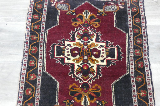 Vintage Turkish Anatolian Tribal Rug  Size: 88 x 58cm- Rugs Direct -2