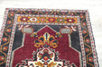 Vintage Turkish Anatolian Tribal Rug  Size: 88 x 58cm- Rugs Direct 