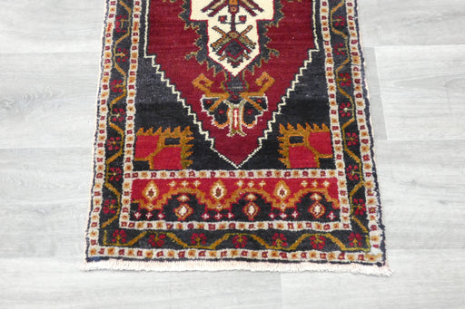 Vintage Turkish Anatolian Tribal Rug  Size: 117 x 50cm- Rugs Direct 