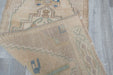 Vintage Hand Knotted Anatolian Turkish Rug Size: 97 x 45cm- Rugs Direct 