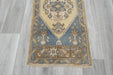 Vintage Hand Knotted Anatolian Turkish Rug Size: 126 x 60cm- Rugs direct 