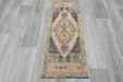 Vintage Hand Knotted Anatolian Turkish Rug Size: 120 x 60cm- RUGS DIRECT