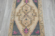 Vintage Hand Knotted Anatolian Turkish Rug Size: 120 x 60cm- RUGS DIRECT