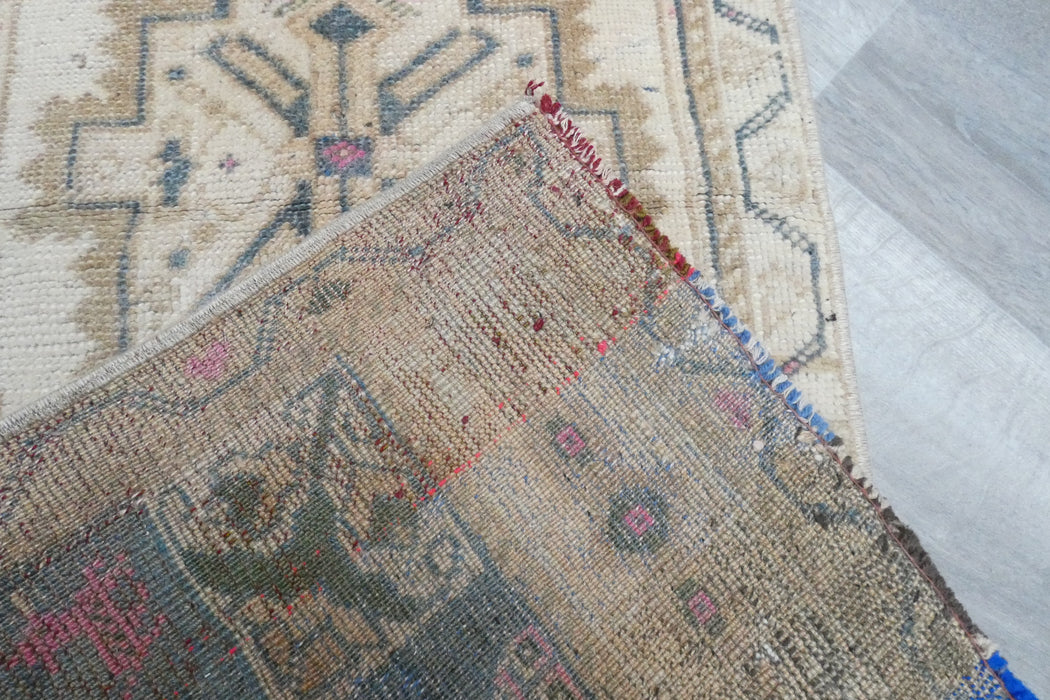 Vintage Hand Knotted Anatolian Turkish Rug Size: 120 x 60cm- RUGS DIRECT