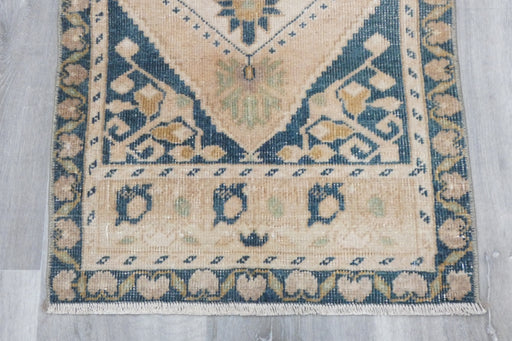 Vintage Hand Knotted Anatolian Turkish Rug Size: 91 x 53cm- RUGS DIRECT 