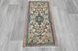 Vintage Hand Knotted Anatolian Turkish Rug Size: 96 x 50cm- Rugs Direct 