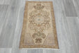 Vintage Hand Knotted Anatolian Turkish Rug Size: 86 x 52cm- Rugs Direct 