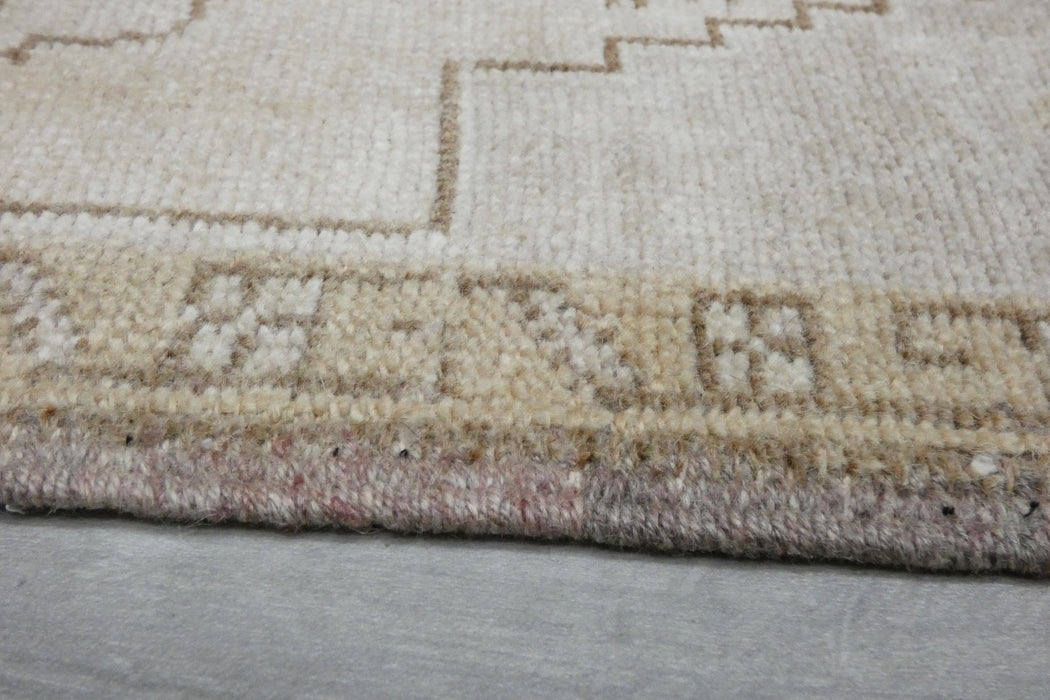 Vintage Hand Knotted Anatolian Turkish Rug Size: 86 x 52cm- Rugs Direct 