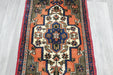 Vintage Turkish Anatolian Tribal Rug  Size: 100 x 57cm- Rugs Direct 