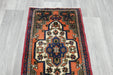 Vintage Turkish Anatolian Tribal Rug  Size: 100 x 57cm- Rugs Direct 