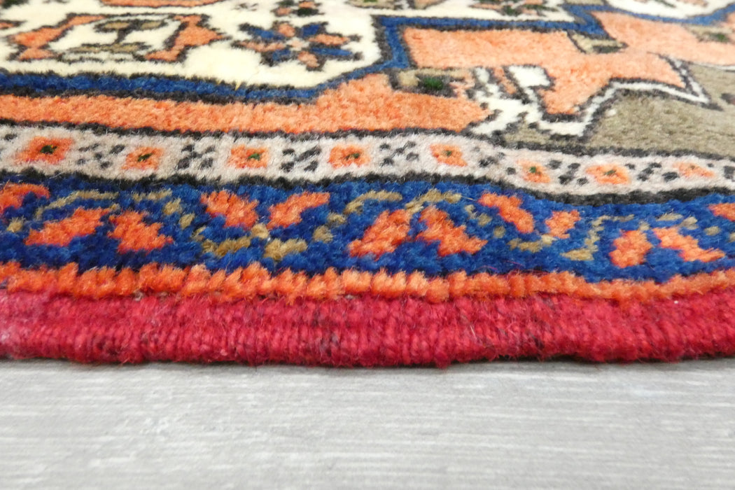 Vintage Turkish Anatolian Tribal Rug  Size: 100 x 57cm- Rugs Direct 