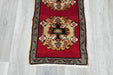 Vintage Turkish Anatolian Tribal Rug  Size: 83 x 42cm- Rugs Direct 
